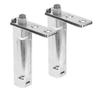 2 Cierrapuertas Automáticos De Aleación De Zinc H1 Con Posicionamiento De Bisagra For Puerta De Refrigerador, Bisagra De Metal For Congelador, Piezas De Repuesto