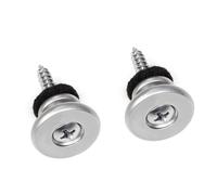2 cierres antideslizantes para correa de guitarra, accesorios, botones, textura de metal, regalo para músicos, accesorios profesionales