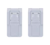 2 cierres de repuesto para caja de aire medianos Pelican Silver. Compatible con fundas Air Series.
