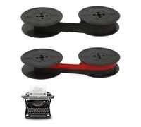 2 cintas de máquina de escribir - Cinta de nailon para máquina de escribir para modelos DIN 2103 y 32755 - resultados de impresión claros y precisos, ideal para máquinas de escribir antiguas, color