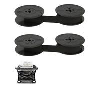 2 cintas de máquina de escribir - Cinta de nailon para máquina de escribir para modelos DIN 2103 y 32755 - resultados de impresión claros y precisos, color negro - ideal para cinta de máquina de