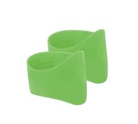 2 cintas de punta para botas de fútbol juvenil, fundas de encaje de silicona para tacos