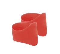 2 cintas de punta para botas de fútbol juvenil, fundas de encaje de silicona para tacos