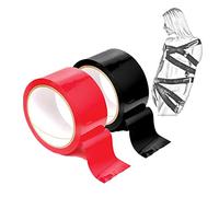 2 cintas electrostáticas no adhesivas con diferentes métodos de juego (negro y rojo)