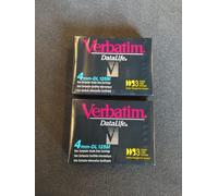 2 Cintas multimedia de 4mm Verbatim DL 125M / 12/24GB / UPC 023942916888