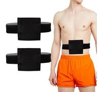 2 cinturones de tubo de alimentación transpirables, ocultamiento y cómodos accesorios para tubo G de gastrostomía, cinturón de diálisis peritoneal con almohadilla de esponja de malla, cinturones de