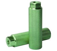 2 clavijas traseras delanteras para bicicleta, de aleación de aluminio, para bicicleta de montaña, para acrobacias traseras