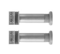 2 clips de caja de plantación de aleación de aluminio de alta resistencia con altura ajustable y materiales de aleación de aluminio resistentes, hebillas de caja de plantación