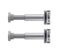 2 clips de caja de plantación de aleación de aluminio de alta resistencia con altura ajustable y materiales de aleación de aluminio resistentes, hebillas de caja de plantación