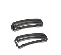 2 clips de correa de cincha para mochilas, cinturones de buceo, hebilla de fijación rápida para evitar enredos, organizador de extremo trasero ajustable seguro para camping, senderismo, equipo + (M)