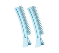 2 clips de corte de pelo con peine y agarre antideslizante para peluquería