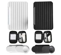 2 Clips de reflexión para cámara de teléfono, Kit de Reflejo de Espejo de cámara, Clip de Espejo de Selfie, Herramientas de Fotos Creativas Ajustables para Vlogger