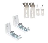 2 Clips de Soporte para persianas Verticales, prácticos y duraderos, Simples, fáciles de Usar y Quitar, Estilo Simple y Elegancia para el hogar, Clips de Soporte para persianas Verticales