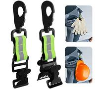 2 Clips de Sujeción para Guantes de Trabajo con Mosquetón - Clips de Seguridad para Colgar Guantes y Protectores Faciales, Toallas