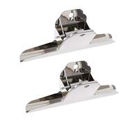 2 Clips de toro Extra grandes/Clip de agarre fuerte resistente/Clips de papel de carpeta de Metal/para pinturas, dibujos, libros, mapas, papeles, paños (12cm)