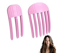 2 clips de volumen para el cabello, peine de modelado de viento, clip de volumen para la línea del cabello, pinza de volumen, pinza para el cabello, clip de volumen, pinza para el pelo para hombres y