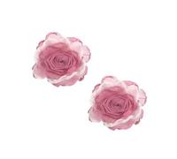 2 clips florales para cortina de ventana, abrazaderas de resorte de metal, hebillas de flores, alzapaños para cortinas de flores, accesorios decorativos para el hogar, accesorios de cortina de flores