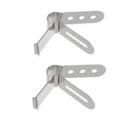 2 clips para termómetro de acero inoxidable 304, clip para termómetro de barbacoa, soporte para medición de temperatura para medir la temperatura de café, té y bebidas calientes (Φ4 mm/0,16 pulgadas