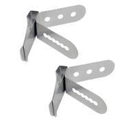 2 clips para termómetro de acero inoxidable 304, clip para termómetro de barbacoa, soporte para medición de temperatura para medir la temperatura de café, té y bebidas calientes (Φ4 mm/0,16 pulgadas