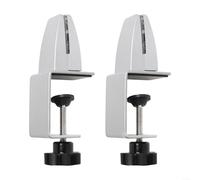 2 clips separadores de escritorio de oficina, acrílico, para mesas de casa