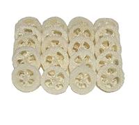 2 cm de lufa natural para hacer jabón o jabonera, 20 unidades