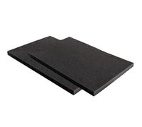 2 cojines de goteo para aire acondicionado, cubierta de ventana de CA extraíble con almohadilla magnética para unidades de aire acondicionado de ventana, evita que el cojín se mueva y detiene la almo