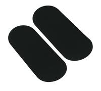 2 cojines de silicona sin olor con adhesivo fuerte, adecuados para mantenimiento de percusión, protectores de tambor adhesivos extraíbles