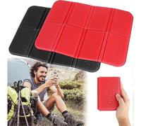 2 cojines plegables para exterior, de espuma XPE, ideales para senderismo, jardín y picnic.
