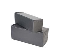 2 cojines suaves para sofá y reposabrazos, cojín acolchado para cama, sofá, almohada de cabecero de espuma viscoelástica premium, funda de piel sintética extraíble impermeable