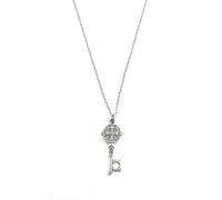 2 Collar Llave de San Benito Metal Plateada con Cadena. Es una de Las medallas más Antiguas de la cristiandad, y quienes la portan creen Que Tiene Poder contra el Mal.