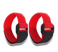 2 collares de gallo de cuervo rojo, collar de gallo sin ruido de cuervo, cinturón de cuello para collares de gallo, arneses y correas de nailon para evitar que los pollos griten collares básicos para