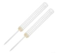 2 columnas de soporte de escalada de plástico para vides de interior, incluyendo especies Pothos Monstera y Scindapsus