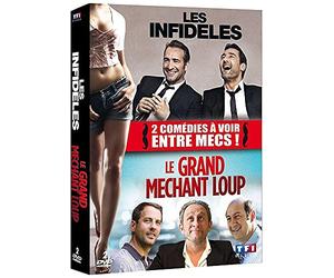 2 comédies à voir entre mecs ! : Les infidèles + Le grand méchant loup [Francia] [DVD]