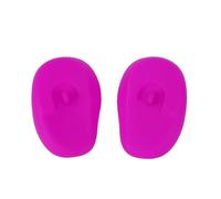 2 cómodos protectores de silicona para los oídos que no entran en tus oídos al lavar el cabello