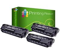 2 Compatibles Canon 303 703 Cartuchos de tóner para Canon LBP-2900 LBP-3000 LBP-2900B LBP-2900i - Negro, Alta Capacidad