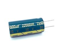 2 condensadores de aluminio de 18 x 40 mm, 16 V y 22000 µF: alto rendimiento, baja impedancia, ideales for circuitos, larga duración.