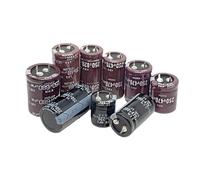 2 condensadores electrolíticos de aluminio de 63 V, 200 V, 250 V, 400 V, 450 V, 47 56 100 UF, 150 220 270 330 390 470 560 680 820 1000 3300 UF(450V1000UF 35X60)