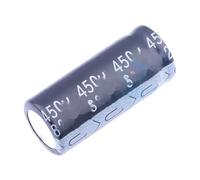 2 condensadores electrolíticos de aluminio tipo plomo, 82uF, 450 V, radial, 16 x 36 mm