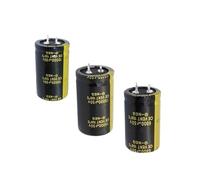 2 condensadores electrolíticos de de 50 V, 4700 UF, 6800 UF, 10000 UF, 15000 UF y 22000 UF for amplificadores de alta fidelidad, de alta frecuencia y baja ESR.(50V4700UF 22x30)