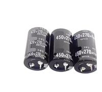 2 condensadores electrolíticos de diamante negro de 420 V 270 UF y 450 V 270 UF, volumen 25 x 25/30/35