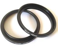 2 conectores de 39 a 42 mm, anillos escalonadores para lente de cámara digital de video, adaptador de tornillos de tamaño de conexión de 39 mm a 42 mm, diámetro de círculo de filtro, soporte de 39-42,