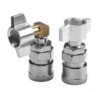 2 conectores neumáticos, metal recto y codo integrado para compresor de aire, soplador de polvo de camión, tanque de gas y herramientas de aire