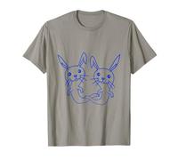 2 Conejos Fantasma Haunting Halloween Spooky Team Fun Friends Camiseta