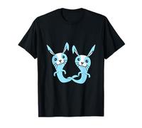 2 Conejos Fantasma Haunting Halloween Spooky Team Fun Friends Camiseta