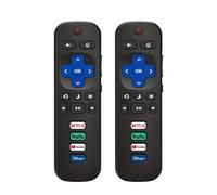 2 Controles remotos compatibles con Onn Roku Smart TV, no aplicables a RokuStick y Box