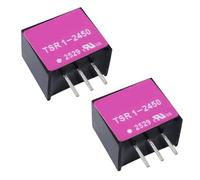 2 convertidores de 5 V 1 A TSR 1-2450 no aislados CC/CC convertidor de módulo de alimentación no aislado, regulador de conmutación para instalaciones de dispositivos
