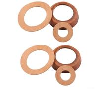 2 copas de válvula inferior de cuero para kit de reparación de jarras, mangas de pistón de repuesto para bombas manuales, compatible con mango 75, incluye 4 juntas