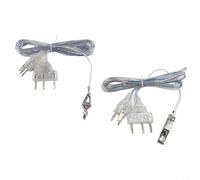 2 cordones de cuerpo de aluminio y sable para práctica de esgrima y competencia. La capa exterior de PVC protege los conductores de cobre contra el desgaste