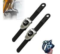 2 correas de bloqueo de agarre resistentes, correas de agarre de trinquete multipurpos ajustables 2026, correa de bloqueo reutilizable con hebilla de metal para asegurar cualquier cosa