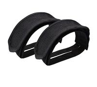 2 Correas de Pedal para Ciclismo para niños, Correas para Pedales, Cinta para Clips de Dedos para Bicicleta de piñón Fijo, Color Negro para Uso Diario